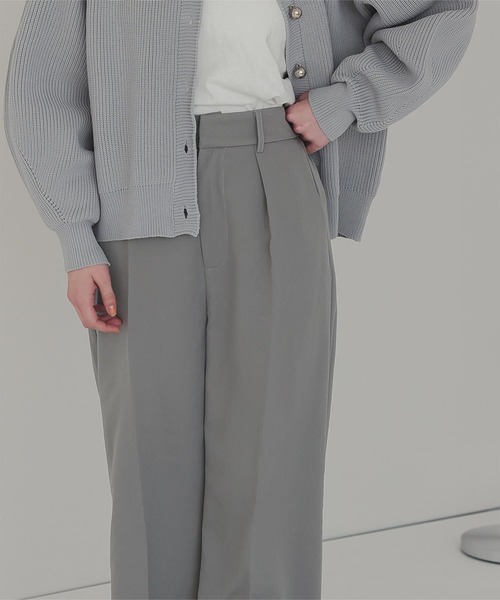 titivate（ティティベイト）の「ワンタックカラーワイドパンツ（その他パンツ・レディース・ブラウン/ライトグレー/ピンク/ブラック/ライトイエロー/オフホワイト・SP/S/M/MT/L）」の17枚目の写真