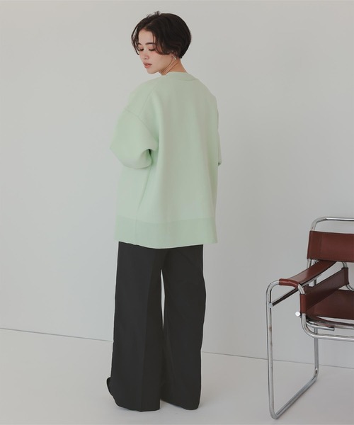 titivate（ティティベイト）の「ワンタックカラーワイドパンツ（その他パンツ・レディース・ブラウン/ライトグレー/ピンク/ブラック/ライトイエロー/オフホワイト・SP/S/M/MT/L）」の14枚目の写真