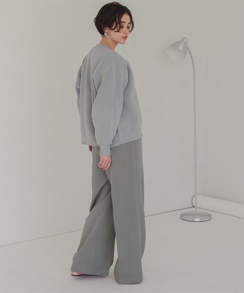 titivate（ティティベイト）の「ワンタックカラーワイドパンツ（その他パンツ・レディース・ブラウン/ライトグレー/ピンク/ブラック/ライトイエロー/オフホワイト・SP/S/M/MT/L）」の21枚目の写真