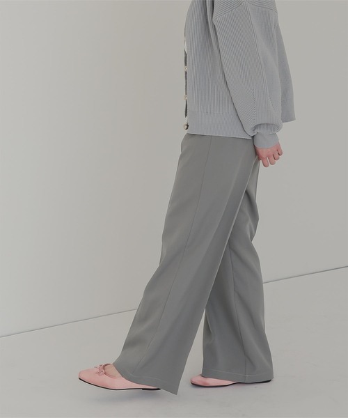 titivate（ティティベイト）の「ワンタックカラーワイドパンツ（その他パンツ・レディース・ブラウン/ライトグレー/ピンク/ブラック/ライトイエロー/オフホワイト・SP/S/M/MT/L）」の22枚目の写真