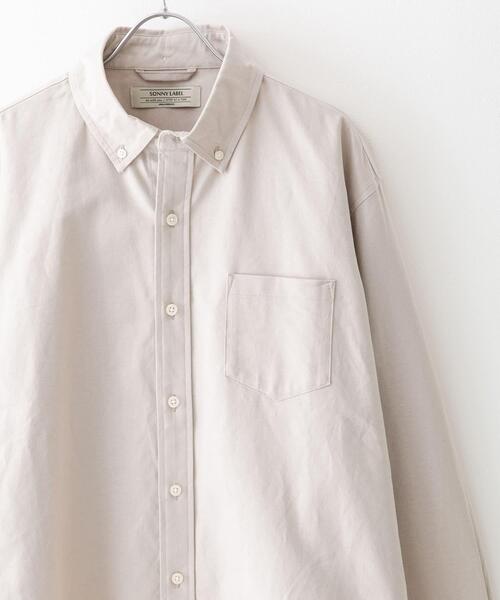 URBAN RESEARCH Sonny Label（アーバンリサーチサニーレーベル）の「抗菌オックスボタンダウン長袖シャツ（シャツ/ブラウス・メンズ・ライトブルー/ホワイト/ホワイト系その他/ブラック系その他/グレー/ネイビー・X-SMALL/SMALL/MEDIUM/LARGE/X-LARGE）」の4枚目の写真