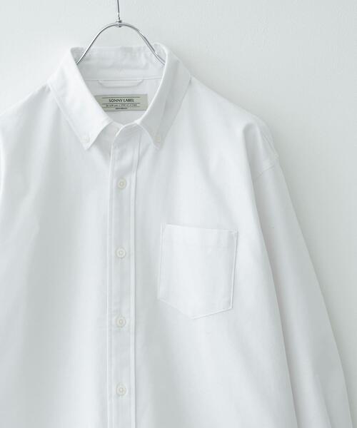 URBAN RESEARCH Sonny Label（アーバンリサーチサニーレーベル）の「抗菌オックスボタンダウン長袖シャツ（シャツ/ブラウス・メンズ・ライトブルー/ホワイト/ホワイト系その他/ブラック系その他/グレー/ネイビー・X-SMALL/SMALL/MEDIUM/LARGE/X-LARGE）」の2枚目の写真