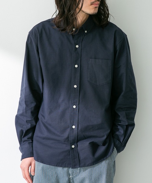 URBAN RESEARCH Sonny Label（アーバンリサーチサニーレーベル）の「抗菌オックスボタンダウン長袖シャツ（シャツ/ブラウス・メンズ・ライトブルー/ホワイト/ホワイト系その他/ブラック系その他/グレー/ネイビー・X-SMALL/SMALL/MEDIUM/LARGE/X-LARGE）」の7枚目の写真