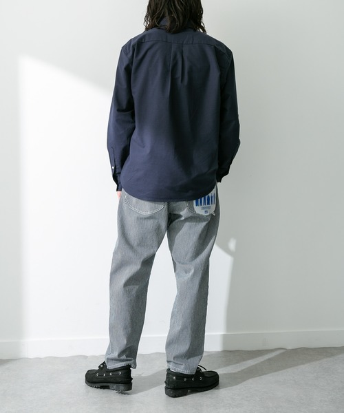 URBAN RESEARCH Sonny Label（アーバンリサーチサニーレーベル）の「抗菌オックスボタンダウン長袖シャツ（シャツ/ブラウス・メンズ・ライトブルー/ホワイト/ホワイト系その他/ブラック系その他/グレー/ネイビー・X-SMALL/SMALL/MEDIUM/LARGE/X-LARGE）」の10枚目の写真