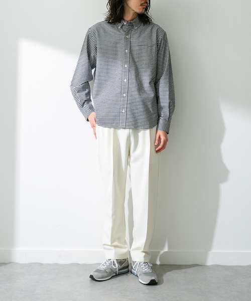 URBAN RESEARCH Sonny Label（アーバンリサーチサニーレーベル）の「抗菌オックスボタンダウン長袖シャツ（シャツ/ブラウス・メンズ・ライトブルー/ホワイト/ホワイト系その他/ブラック系その他/グレー/ネイビー・X-SMALL/SMALL/MEDIUM/LARGE/X-LARGE）」の15枚目の写真