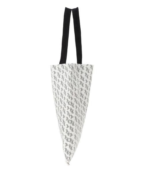 Te chichi（テチチ）の「ファブリックトートバック(総柄)（ハンドバッグ・レディース・ブラック/オフホワイト・F）」の9枚目の写真