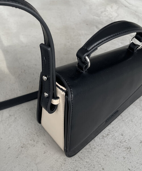 CAPRICIEUX LE'MAGE(カプリシューレマージュ)の「【WEB限定】〈ADD CULUMN/アドカラム〉ANGLE ショルダーバッグ(ショルダーバッグ・レディース・イエロー/ブラック・FREE)」の8枚目の写真