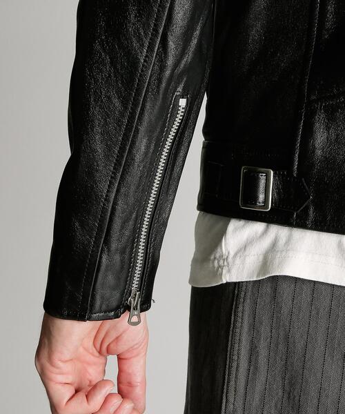 schott(ショット)の「Schott/ショット/NEW DOUBLE BREAST RIDERS/ダブル ブレスト ライダース(ライダースジャケット・メンズ・ブラック・S/L/M/XL/2XL)」の10枚目の写真