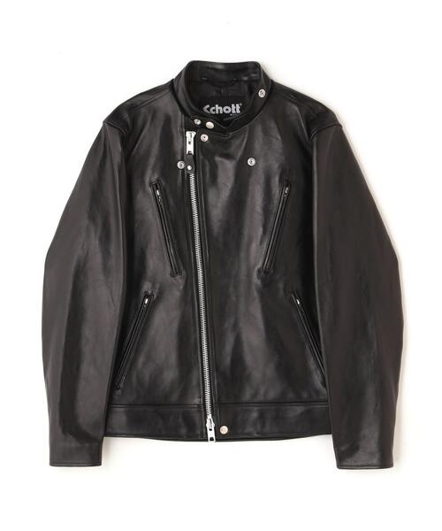 schott(ショット)の「Schott/ショット/NEW DOUBLE BREAST RIDERS/ダブル ブレスト ライダース(ライダースジャケット・メンズ・ブラック・S/L/M/XL/2XL)」の17枚目の写真