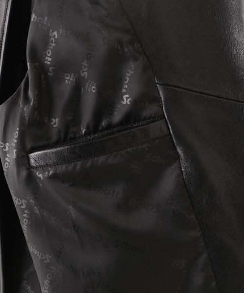 schott(ショット)の「Schott/ショット/NEW DOUBLE BREAST RIDERS/ダブル ブレスト ライダース(ライダースジャケット・メンズ・ブラック・S/L/M/XL/2XL)」の20枚目の写真