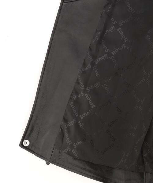 schott(ショット)の「Schott/ショット/NEW DOUBLE BREAST RIDERS/ダブル ブレスト ライダース(ライダースジャケット・メンズ・ブラック・S/L/M/XL/2XL)」の21枚目の写真