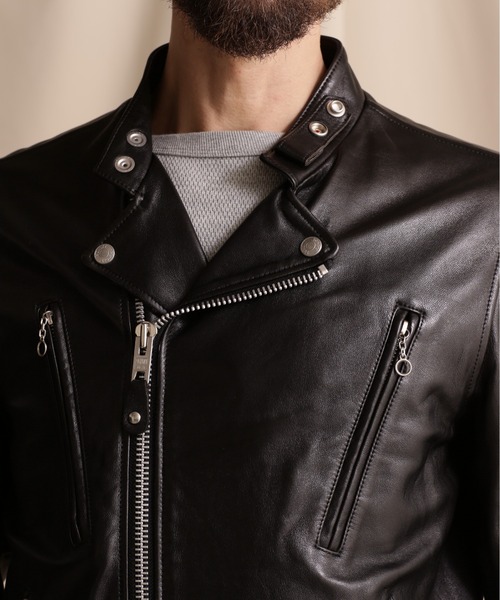 入手困難/現行モデル✨ショット ニューダブルブレスト ライダースジャケット 黒 Schott/ショット/NEW DOUBLE BREAST RIDERS/ダブル ブレスト