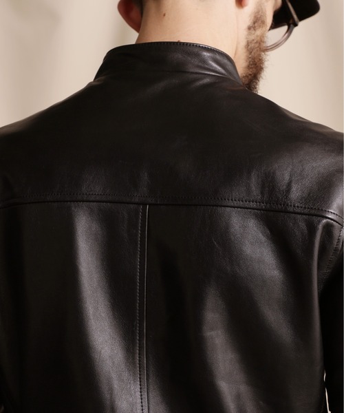schott（ショット）の「Schott/ショット/NEW DOUBLE BREAST RIDERS/ダブル ブレスト ライダース（ライダースジャケット・メンズ・ブラック・S/L/M/XL/2XL）」の8枚目の写真