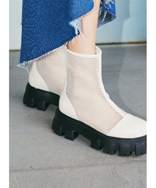 コエル（COEL）/メッシュブーツ セール】メッシュブーツ（ブーツ）｜COEL（コエル）のファッション通販