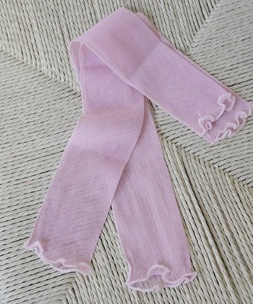 Port（ポート）の「【 Port / ポート 】 シアー ラメ アームカバー（アームカバー・レディース・ホワイト/ピンク/ブラック/シルバー・FREE）」の11枚目の写真