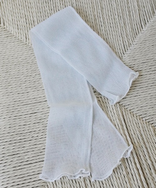 Port（ポート）の「【 Port / ポート 】 シアー ラメ アームカバー（アームカバー・レディース・ホワイト/ピンク/ブラック/シルバー・FREE）」の9枚目の写真