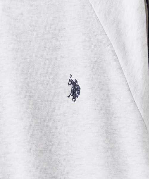 U.S. POLO ASSN.（ユーエスポロアッスン）の「U.S. POLO ASSN./ユーエスポロアッスン ラインテープトラックジャケット（ジャージ・メンズ・オートミール/ネイビー/ブラック・L/M）」の17枚目の写真