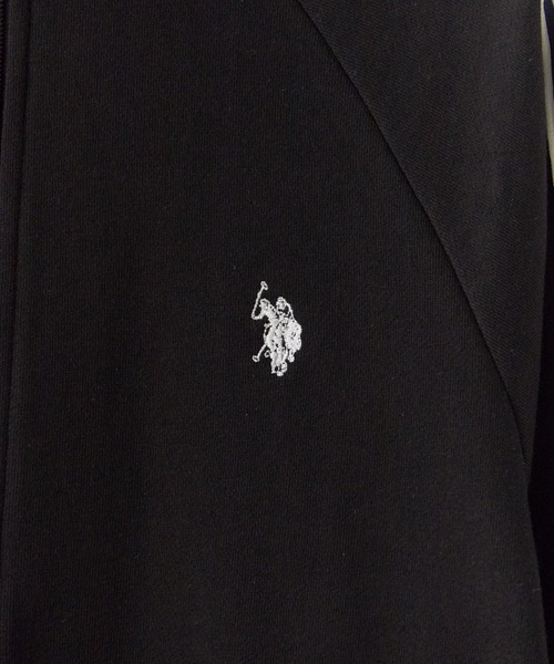 U.S. POLO ASSN.（ユーエスポロアッスン）の「U.S. POLO ASSN./ユーエスポロアッスン ラインテープトラックジャケット（ジャージ・メンズ・オートミール/ネイビー/ブラック・L/M）」の16枚目の写真