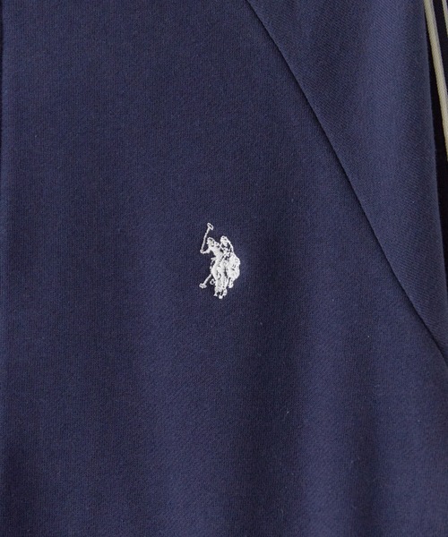 U.S. POLO ASSN.（ユーエスポロアッスン）の「U.S. POLO ASSN./ユーエスポロアッスン ラインテープトラックジャケット（ジャージ・メンズ・オートミール/ネイビー/ブラック・L/M）」の18枚目の写真