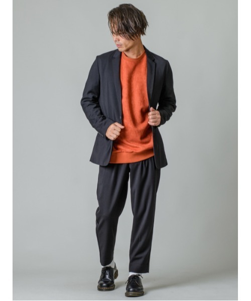 REGIEVO（レジエボ）の「ツータッククロップドパンツ（スラックス・メンズ・ブラック/ベージュ/グレー・SMALL/MEDIUM/LARGE/X-LARGE）」の12枚目の写真