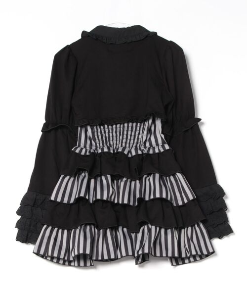 Jamie エーエヌケー（ジェイミーエーエヌケー）の「ストライプお姫様TOPS（Tシャツ/カットソー・レディース・A/B・M）」の3枚目の写真