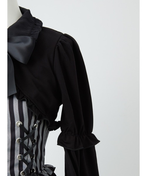 Jamie エーエヌケー（ジェイミーエーエヌケー）の「ストライプお姫様TOPS（Tシャツ/カットソー・レディース・A/B・M）」の8枚目の写真