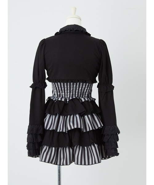 Jamie エーエヌケー（ジェイミーエーエヌケー）の「ストライプお姫様TOPS（Tシャツ/カットソー・レディース・A/B・M）」の10枚目の写真