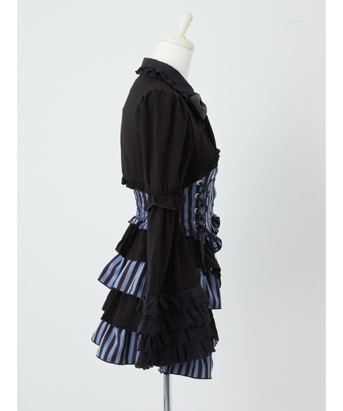 Jamie エーエヌケー（ジェイミーエーエヌケー）の「ストライプお姫様TOPS（Tシャツ/カットソー・レディース・A/B・M）」の16枚目の写真