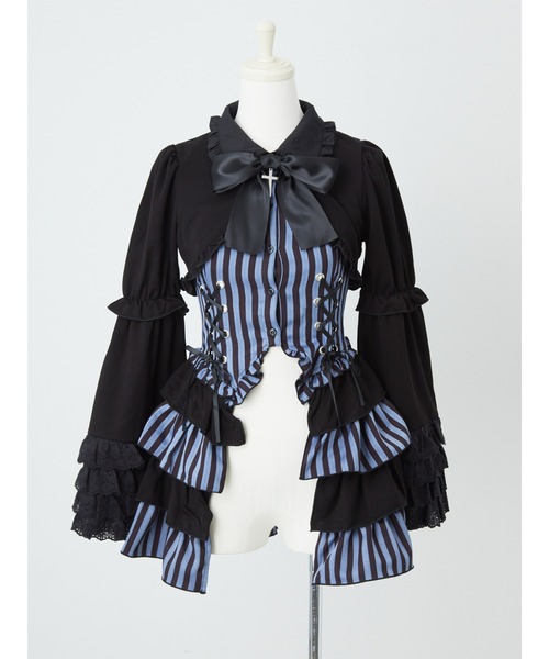 Jamie エーエヌケー（ジェイミーエーエヌケー）の「ストライプお姫様TOPS（Tシャツ/カットソー・レディース・A/B・M）」の13枚目の写真