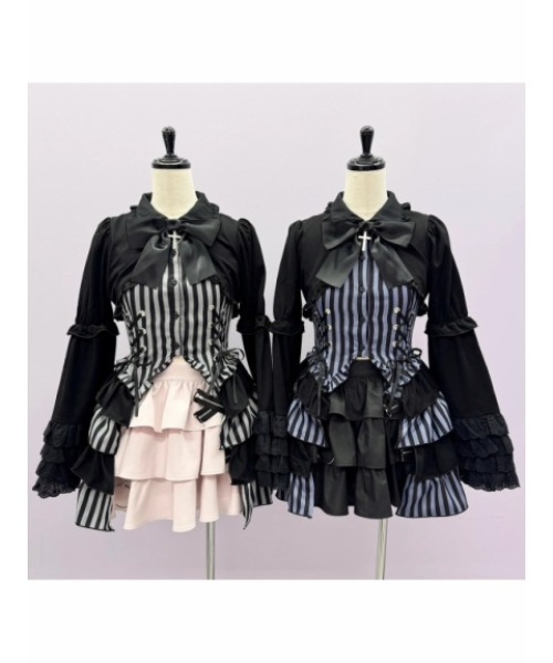 Jamie エーエヌケー（ジェイミーエーエヌケー）の「ストライプお姫様TOPS（Tシャツ/カットソー・レディース・A/B・M）」の22枚目の写真