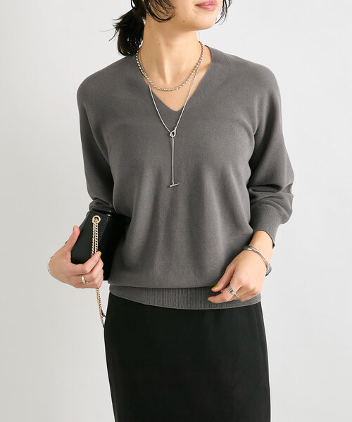 RIVE DROITE（リヴドロワ）の「【R.good(アールドットグッド)】スネークチェーンHOOKネックレス（ネックレス・レディース・シルバー/ゴールド・FREE）」の8枚目の写真