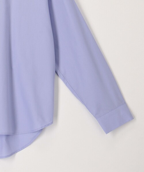 MICO COULIER(ミコクリエ)の「バックギャザーノーカラーブラウス(シャツ/ブラウス・レディース・イエロー/オフホワイト/サックスブルー・38)」の15枚目の写真