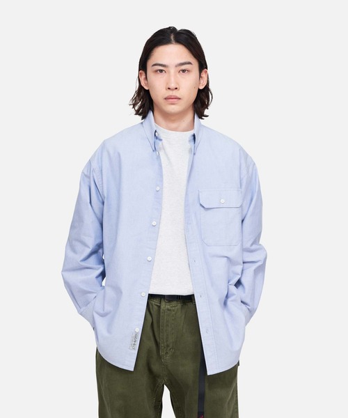 セール】OXFORD STANCE SHIRT｜オックスフォードスタンスシャツ