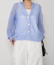 Jena espace merveilleux | ペーパーヤーンカーディガン(カーディガン/ボレロ)