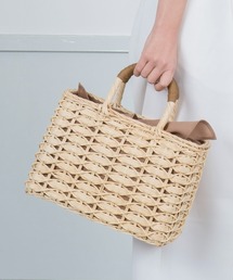 The Bagmati｜ザバグマティのかごバッグ（ベージュ系）通販