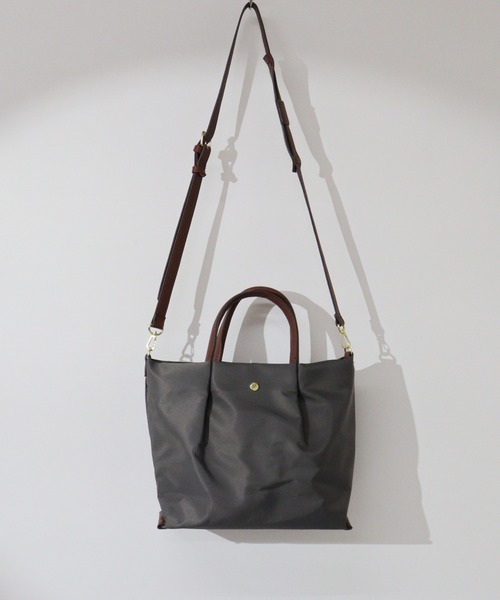 Legato Largo 肩楽撥水ナイロン2WAYショルダーバッグ（ショルダー