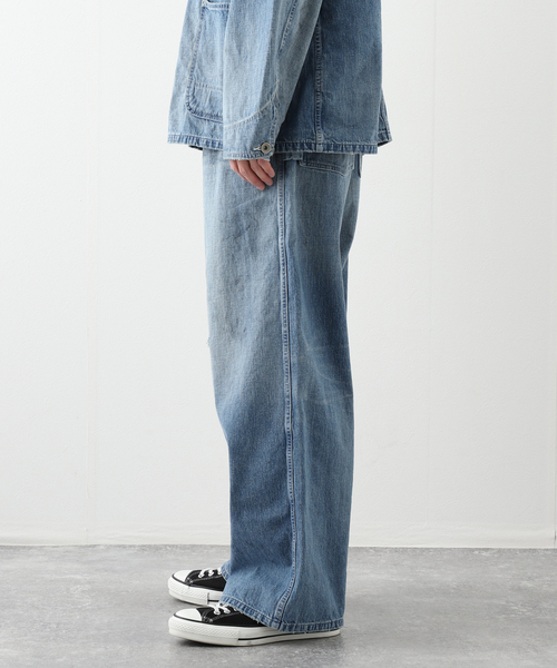 JOURNAL STANDARD J.S HOMESTEAD(ジャーナルスタンダードホームステッド)の「J.S.Homestead / パティーナ デニムペインターパンツ(デニムパンツ・メンズ・サックスブルー・LARGE/MEDIUM)」の5枚目の写真
