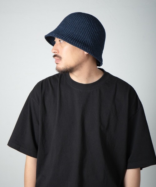 Paper Blend Thermo Knit Tulip Hat / 和紙混紡サーモニット