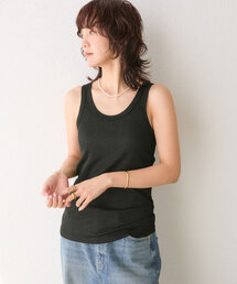 RIVE DROITE | 【コーデのポイントに】ラメリブタンクトップ(タンクトップ)