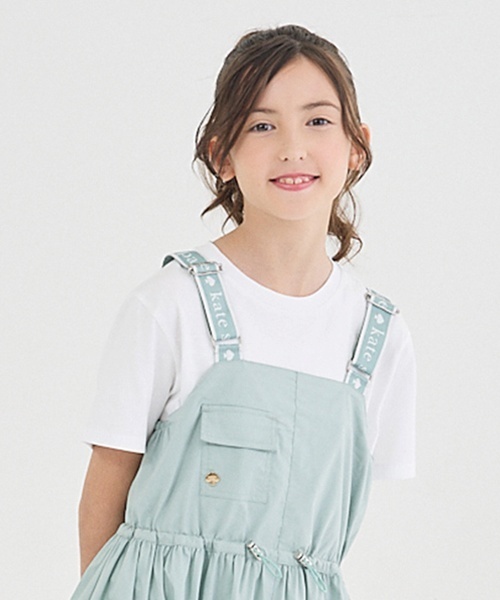 良品 Kate Spade ケイトスペード ロゴ スウェットシャツ 裏毛 トレーナー カットソー S 白 ホワイト KK620 CRM  レディース 古着 中古 裏起毛フロント&バックロゴスウェット(ホワイト) | COPINE