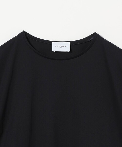 UNITED ARROWS(ユナイテッドアローズ)の「コクーンスリーブ Tシャツ(Tシャツ/カットソー・レディース・ネイビー/ホワイト/ブラック・FREE)」の17枚目の写真