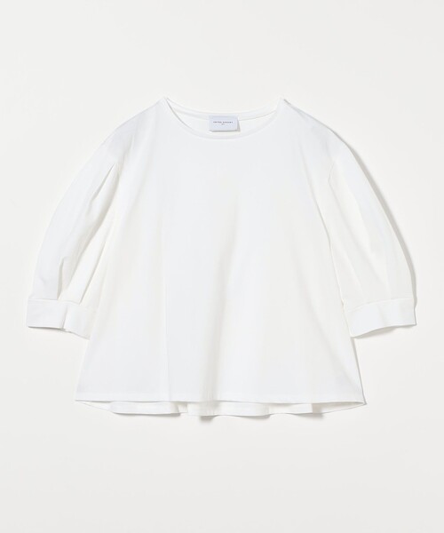 ユナイテッド　アローズ　C/P コクーン　スリーブ　Tシャツ　ホワイト　半袖 UNITED ARROWS（ユナイテッドアローズ）の「C/P コクーン