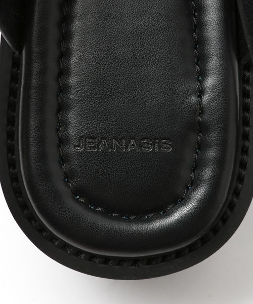 JEANASIS(ジーナシス)の「アンティークフェイクレザーサンダル/323167(サンダル・レディース・ブラック/ブラウン・MEDIUM/LARGE)」の7枚目の写真