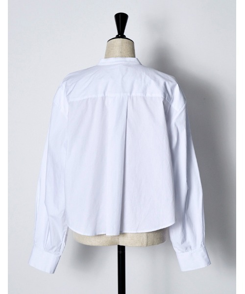 RUMCHE（ラムシェ）の「Raffle Blouse / ラッフルブラウス（シャツ/ブラウス・レディース・ホワイト・FREE）」の4枚目の写真
