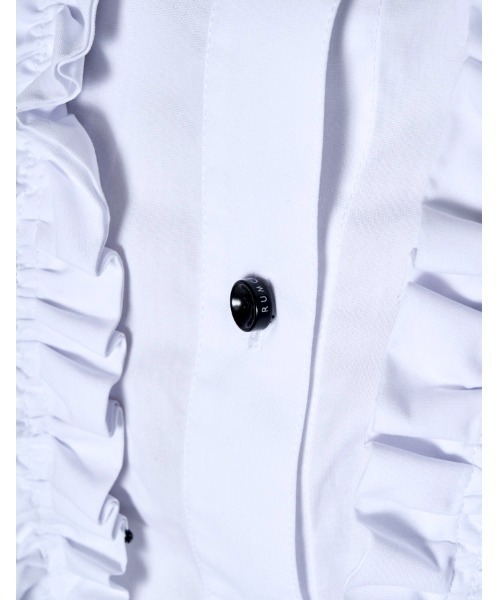 RUMCHE（ラムシェ）の「Raffle Blouse / ラッフルブラウス（シャツ/ブラウス・レディース・ホワイト・FREE）」の7枚目の写真