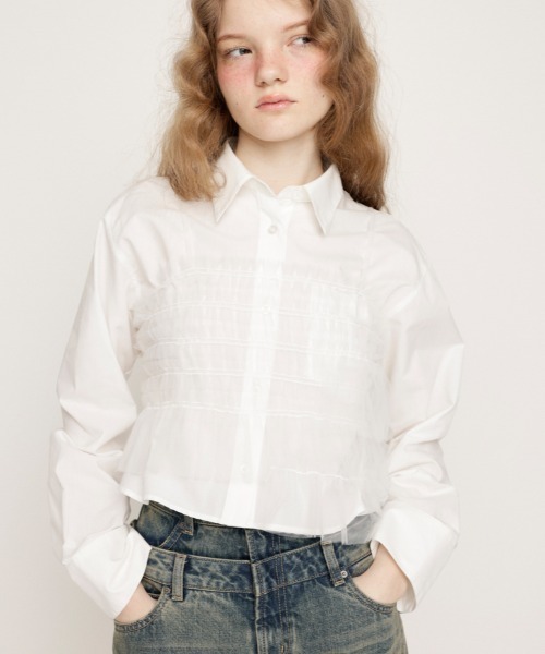 SLY | OFF SHOULDER CUT LACE トップス (Tシャツ・カットソー