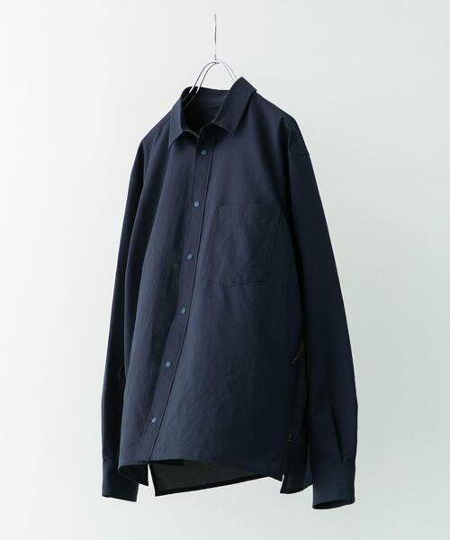 EKAL（エカル）の「『吸水速乾/軽量』DotAir LONG-SLEEVE SHIRTS（シャツ/ブラウス・メンズ・ブラック/ネイビー・MEDIUM/LARGE）」の3枚目の写真