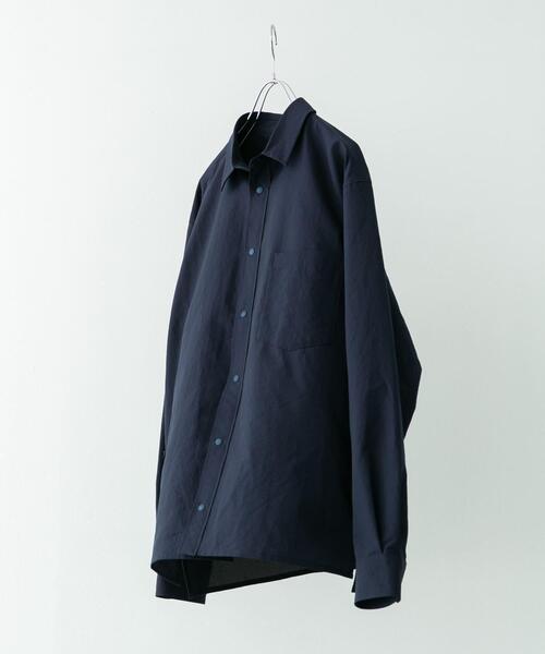EKAL（エカル）の「『吸水速乾/軽量』DotAir LONG-SLEEVE SHIRTS（シャツ/ブラウス・メンズ・ブラック/ネイビー・MEDIUM/LARGE）」の4枚目の写真