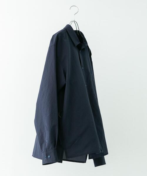 EKAL（エカル）の「『吸水速乾/軽量』DotAir LONG-SLEEVE SHIRTS（シャツ/ブラウス・メンズ・ブラック/ネイビー・MEDIUM/LARGE）」の5枚目の写真