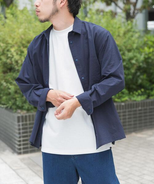 EKAL（エカル）の「『吸水速乾/軽量』DotAir LONG-SLEEVE SHIRTS（シャツ/ブラウス・メンズ・ブラック/ネイビー・MEDIUM/LARGE）」の7枚目の写真